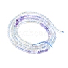 Natural Fluorite Beads Strands G-P457-A01-19-3