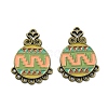 Tibetan Style Alloy Enamel Chandelier Components Links FIND-TAC0005-12AB-2