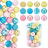   1 Set Resin Round Beads Set RESI-PH0002-03-1