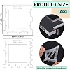 1 Set Acrylic Knittings Crochet Measuring Tool DIY-BC0013-88-2