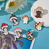 7Pcs 7 Style Mushroom Enamel Pin JEWB-SZ0001-56-5