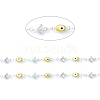 304 Stainless Steel Enamel  Link Chains STAS-H145-10C-P-2