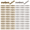 120Pcs 2 Colors Tibetan Style Alloy Chandelier Components Links FIND-GO0003-39-1