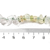 Natural Quartz Crystal & Prehnite Beads Strands G-L610-A03-01-4