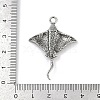 316 Surgical Stainless Steel Pendants STAS-G349-30AS-3