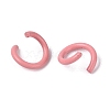 Spray Painted Iron Open Jump Rings IFIN-T017-04B-22-3