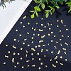 Gorgecraft 1300Pcs 13 Style Alloy & Brass Cabochons MRMJ-GF0001-33-4