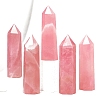 Natural Rose Quartz Hexagonal Prism Display Decorations PW-WG1FC46-01-2