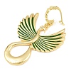 Brass Enamel Pendantss KK-CBAAB9C-05G-01-2