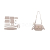 DIY Imitation Leather Crossbody Lady Bag Making Kits PW-WG11228-03-1