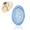 Wax Seal Brass Stamp Head AJEW-WH0213-002-1