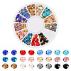 Pointed Back Glass Rhinestone Cabochons RGLA-YS0001-04C-1