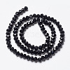 Opaque Solid Color Glass Beads Strands LS-EGLA-A034-P1mm-D18-2