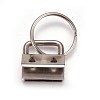 Electroplate Iron Split Key Rings X-IFIN-WH0044-01A-P-1
