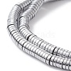 Electroplate Non-magnetic Synthetic Hematite Beads Strands X-G-J164A-4mm-04-4