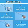 Unicraftale DIY Picture Photo Necklace Making Kit DIY-UN0005-60P-5