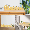 Wood & Acrylic Display Decorations DJEW-WH0059-001-6