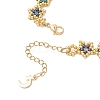 Star Glass Seed Beaded Bracelets BJEW-MZ00260-5