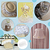 10M Polka Dot Polyester Gauze Wrinkle Ribbon OCOR-PH0007-99A-5