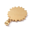 304 Stainless Steel Pendants STAS-I127-086G-4