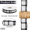 Cloth Plaid Ribbon OCOR-WH20071-001G-2
