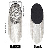 Fashionable Alloy Tassel Epaulettes AJEW-WH0278-05P-2