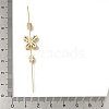 Brass Crystal Rhinestone Ear Wrap Crawler Hook Earrings for Women EJEW-C097-02G-01-3