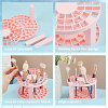 Plastic Cosmetic Brush Storage Stands MRMJ-WH0079-63C-9