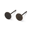 Stud Earring Settings KK-C2899-NFAB-01-1