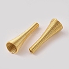 Alloy Spring Bead Cone PALLOY-WH0067-30G-1