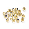 Faceted Round Ball Glass Cabochons X-GGLA-L008C-11-2