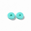 Handmade Polymer Clay Beads X-CLAY-T019-02C-4