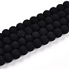 Opaque Glass Beads Strands GLAA-T032-P6mm-MD01-1