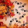 Halloween Bat 12Pcs PVC Adhesive Waterproof Stickers Self-Adhesive Stickers PW-WGB2D6C-01-2