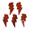 Natural Red Jasper Pendants G-N332-53-A13-2