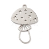 Non-Tarnish 201 Stainless Steel Pendants STAS-E175-06P-1