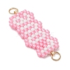 MIYUKI Delica Glass Seed Beaded Connector Charms PALLOY-MZ01025-3