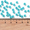 Baking Paint Glass Seed Beads SEED-H002-I-A507-4