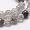 Natural Cloudy Quartz Beads Strands G-G735-37-6mm-3