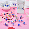 30Pcs Handmade Gold Sand Lampwork Beads LAMP-TA0002-37B-6