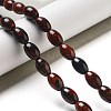 Natural Mahogany Obsidian Beads Strands G-B106-B13-01-2