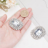 Alloy Rhinestone Shoe Decorations FIND-WH0126-417C-3