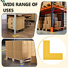 PVC L Shaped Location Marking Corner Sticker DIY-WH0504-919C-5