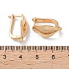 Brass Hoop Earrings Findings KK-B105-05G-02-3