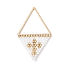 Handmade Japanese Seed Beads Pendants PALLOY-MZ00136-02-1