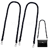 2Pcs Imitation Leather Twist Knitting Cord Mobile Straps FIND-CP0003-73B-1