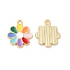 Alloy Enamel Pendants ENAM-C005-07G-1