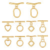 ARRICRAFT 10Pcs 5 Styles 304 Stainless Steel Toggle Clasps STAS-AR0002-10-1