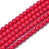 Normal Glass Strand Beads GLAA-M042-6mm-KX060-1