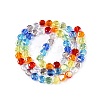 Transparent Glass Beads Strands GLAA-T023-A24-01-2